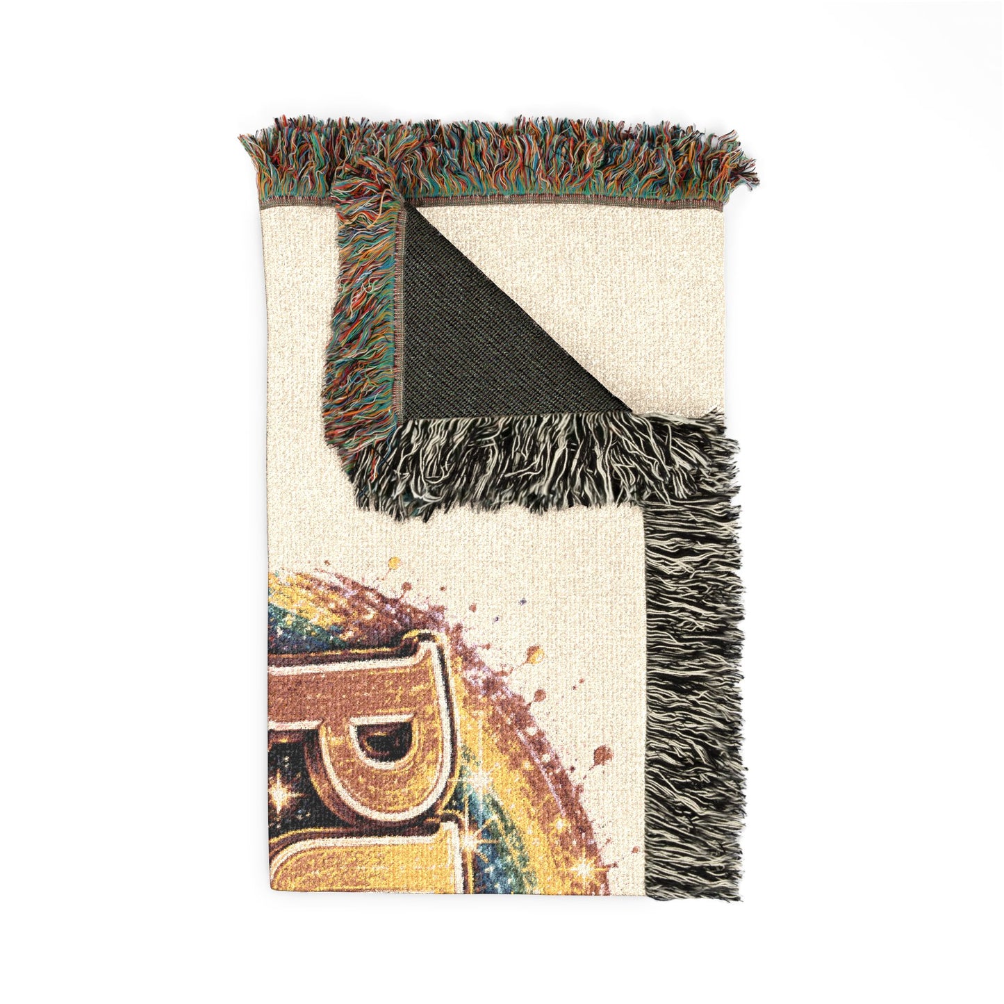 Inspirational Woven Blanket — 'PUSH: Pray Until Something Happens' Throw